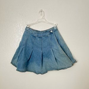 Vintage Jean Skirt Be Bop